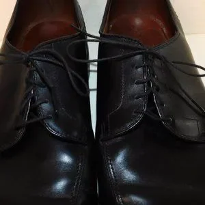 Allen Edmonds LaSalle Black Leather Split Toe Oxfords Shoes 4308 Men\'s Size 13D Allen Edmonds LaSalle Black Leather Split Toe Oxfords Shoes  main image 4